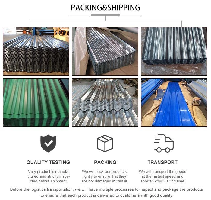 Alu-zinc Metal Corrugated Steel Roofing Sheets